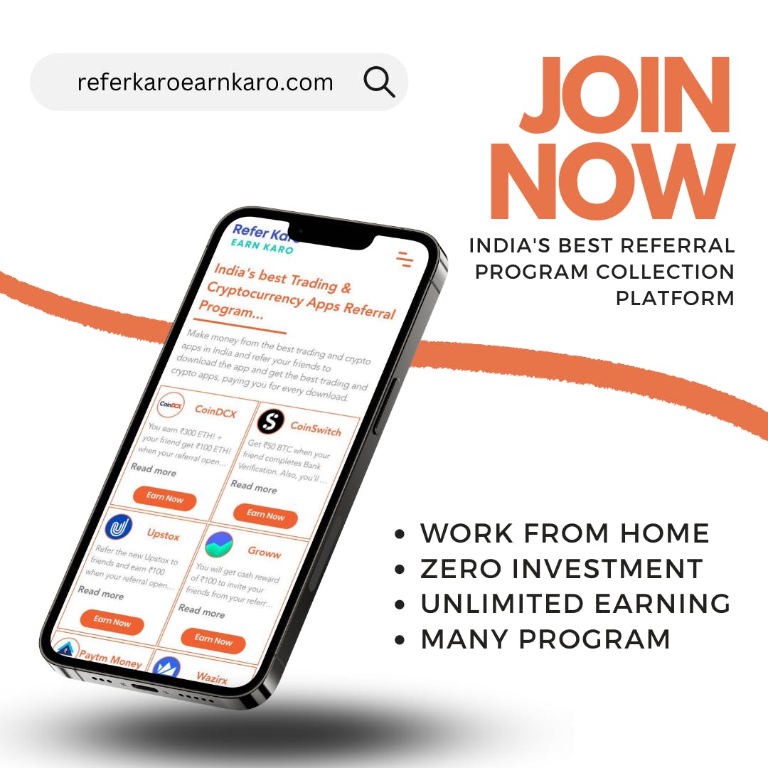 Refer Karo Earn Karo media 1