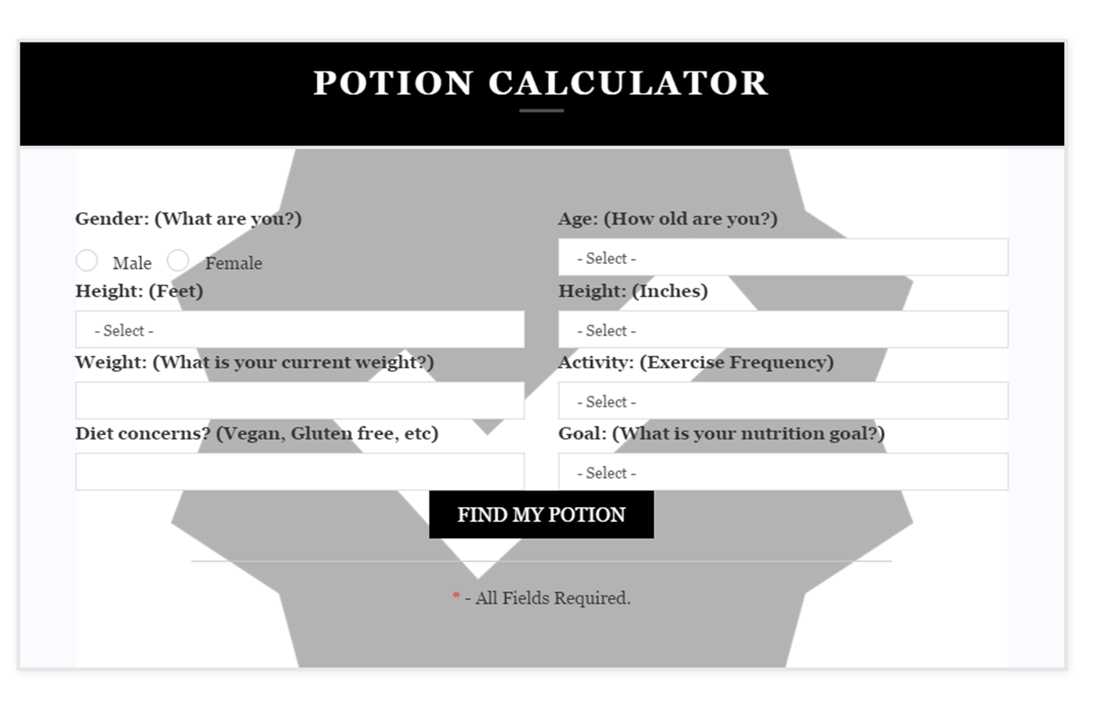 Potion- Premium Liquid Meals gallery image