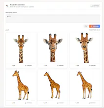 ClipArt AI gallery image