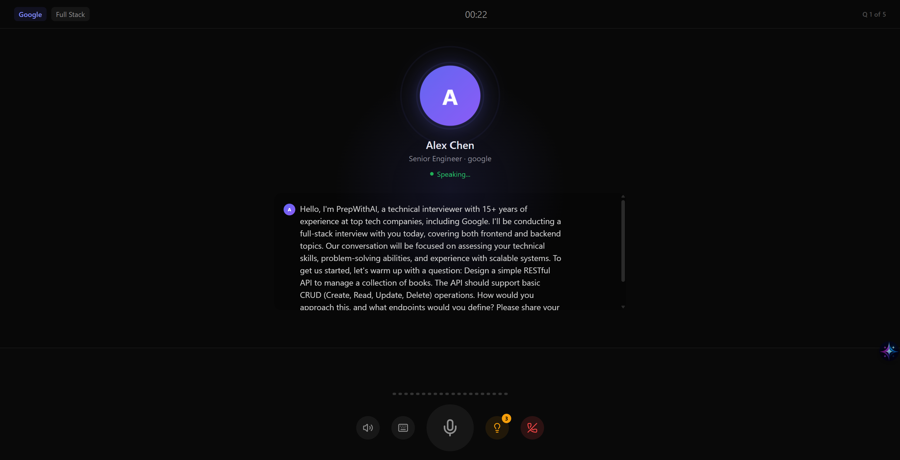 PrepWithAI - Screenshot 3 showing product features and functionality