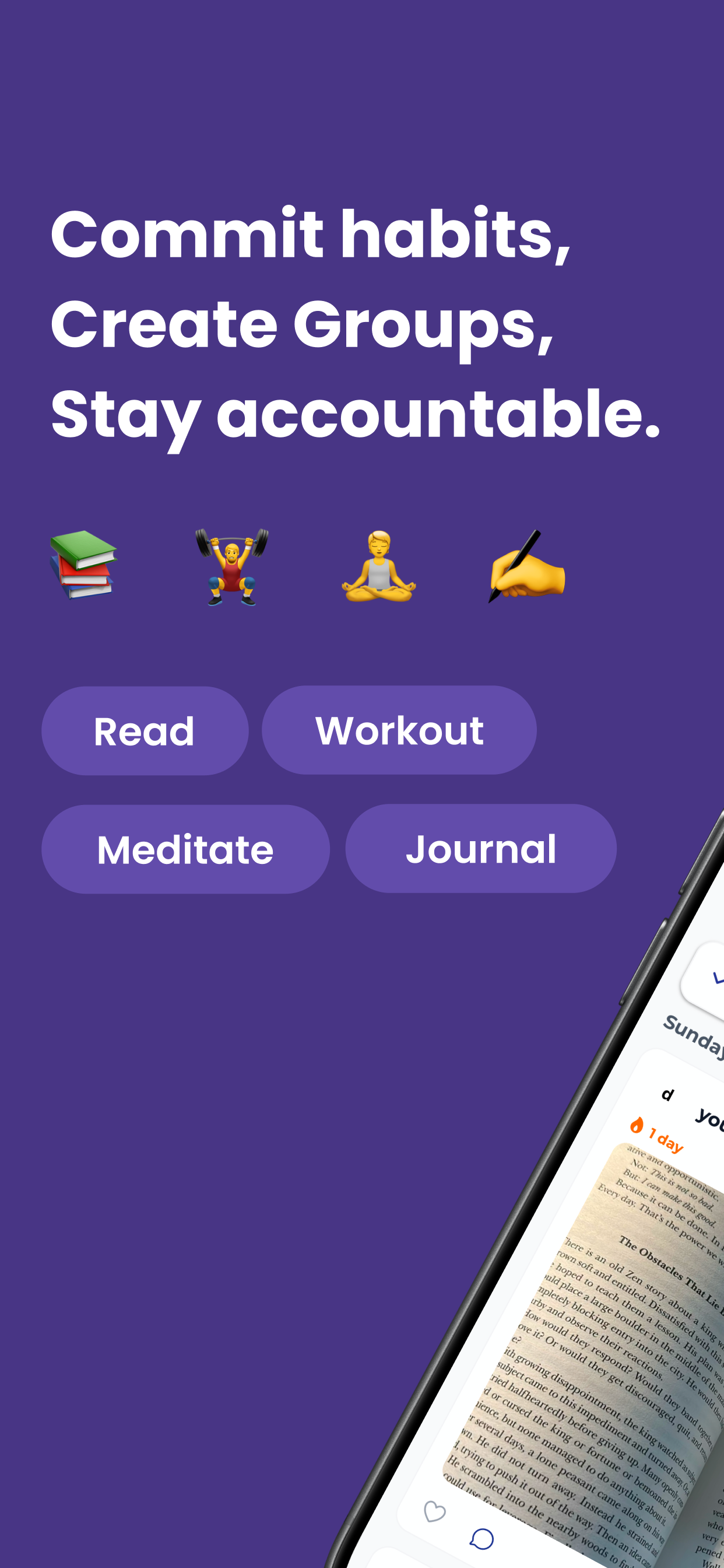 PactPic - Group Habit Tracker - Screenshot 2 showing product features and functionality