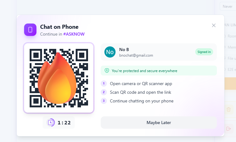 bnochat.cc - Screenshot 3 showing product features and functionality