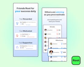 Social Network for Goals & Habits ~ Root gallery image