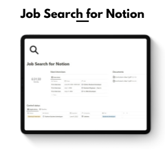 Job Search for Notion