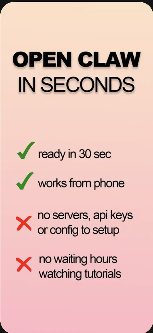 QuickClaw - Main product screenshot demonstrating key features and user interface