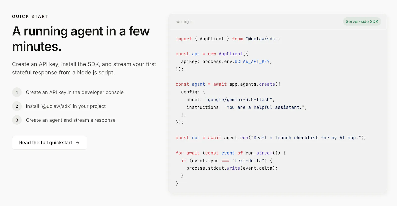 UClaw screenshot 2