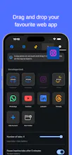 SocialRouter: A multi social app gallery image