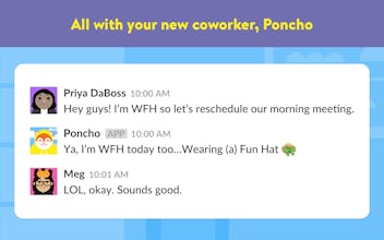 Poncho for Slack gallery image