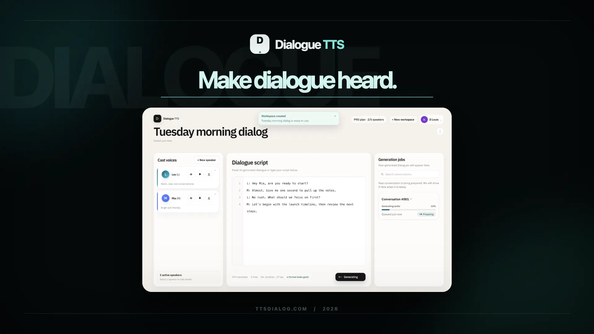 TTS Dialog gallery image