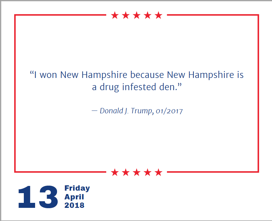 The Daily Donald 2018 Calendar gallery image