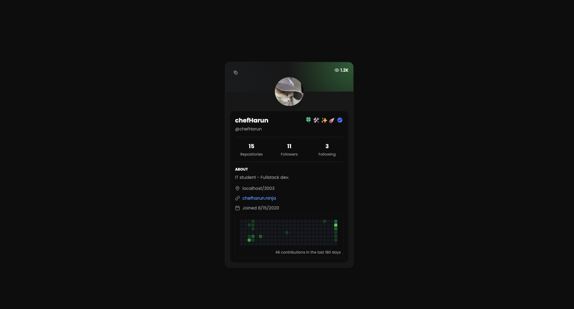 Gitcord - Sadece işe yarayan temiz, basit github analitiği medya 7