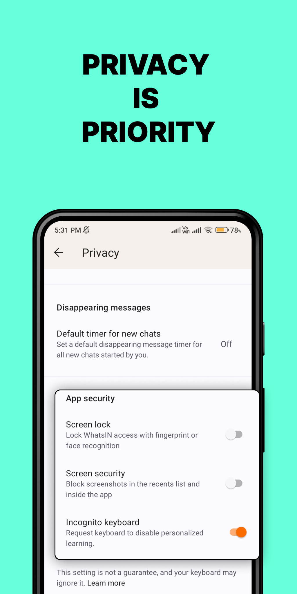 Mídia 7 de O que é o mensageiro - Whatsin Messenger é um aplicativo de mensagens com recursos finais
