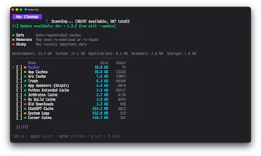 Mac Cleanup Go gallery image