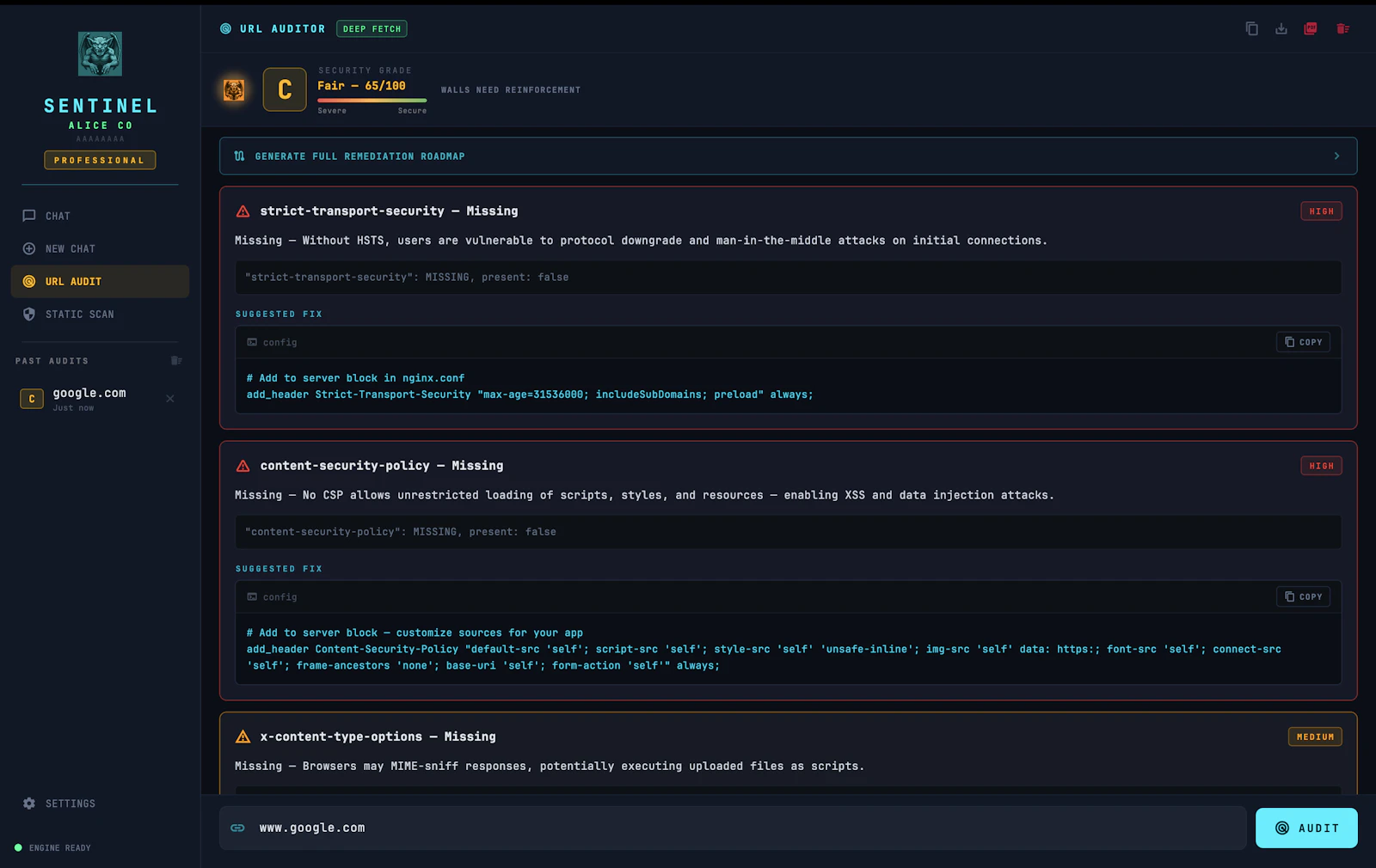 Sentinel AI screenshot 3