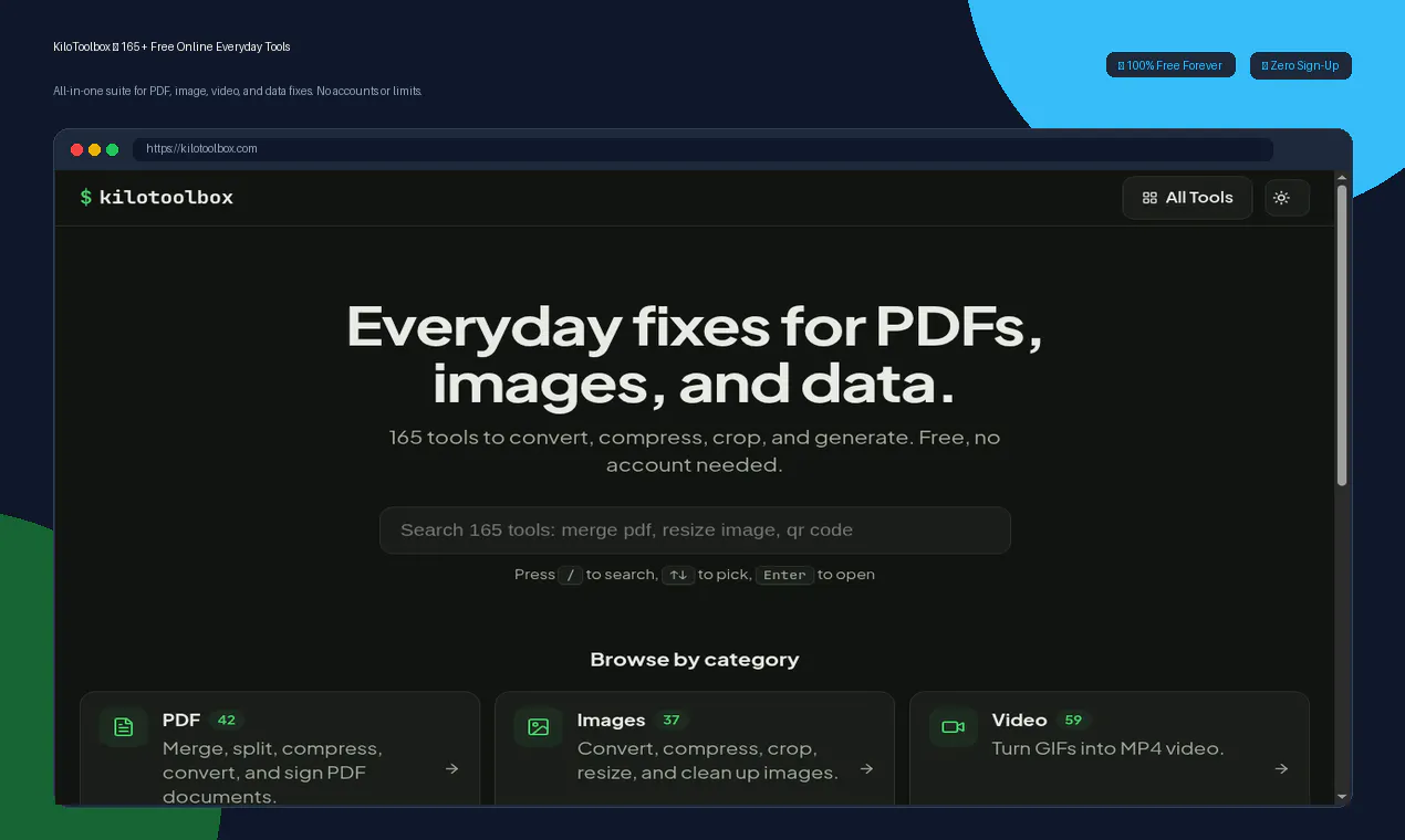 KiloToolbox gallery image