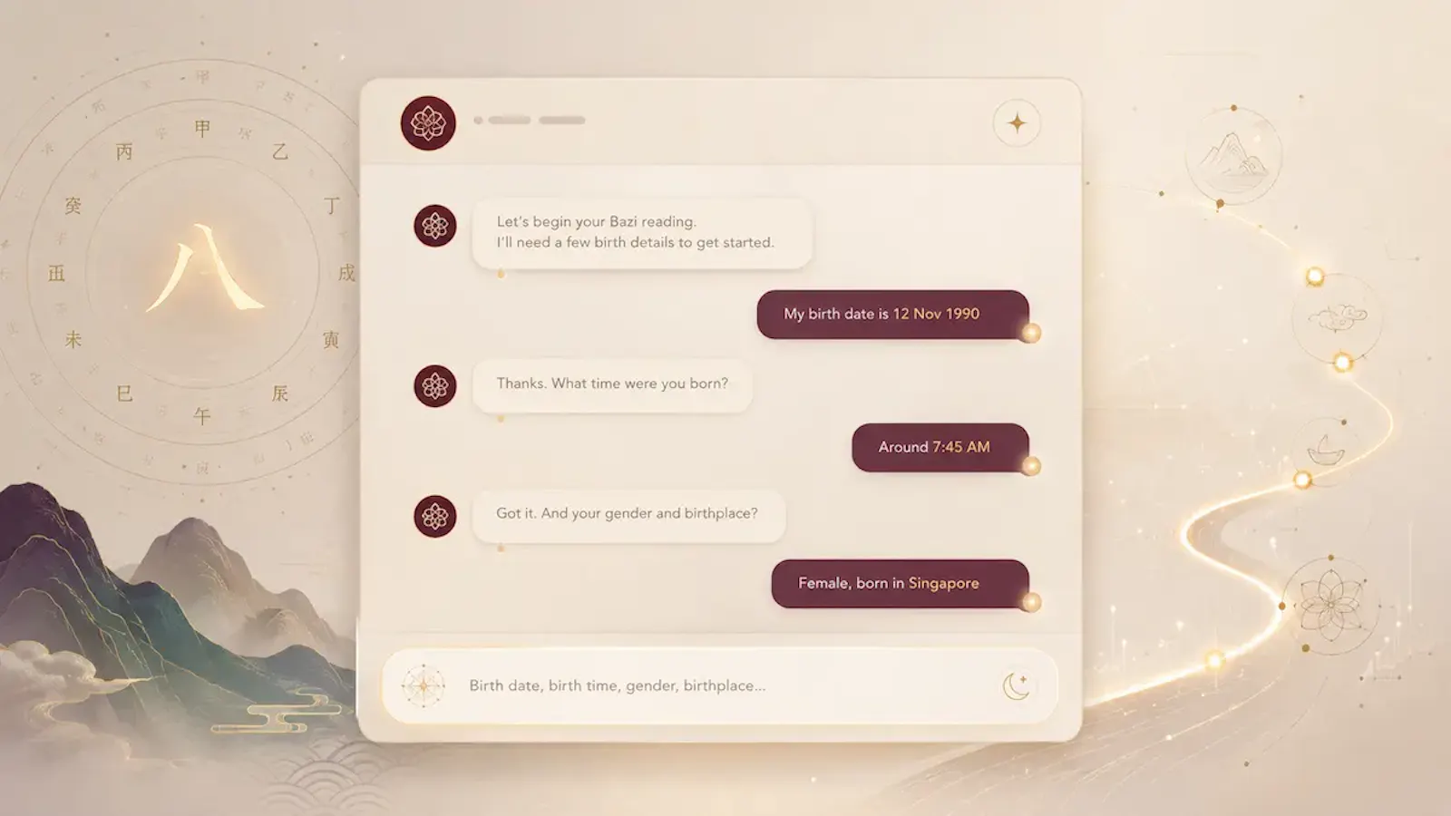 AI Bazi calculator screenshot 1