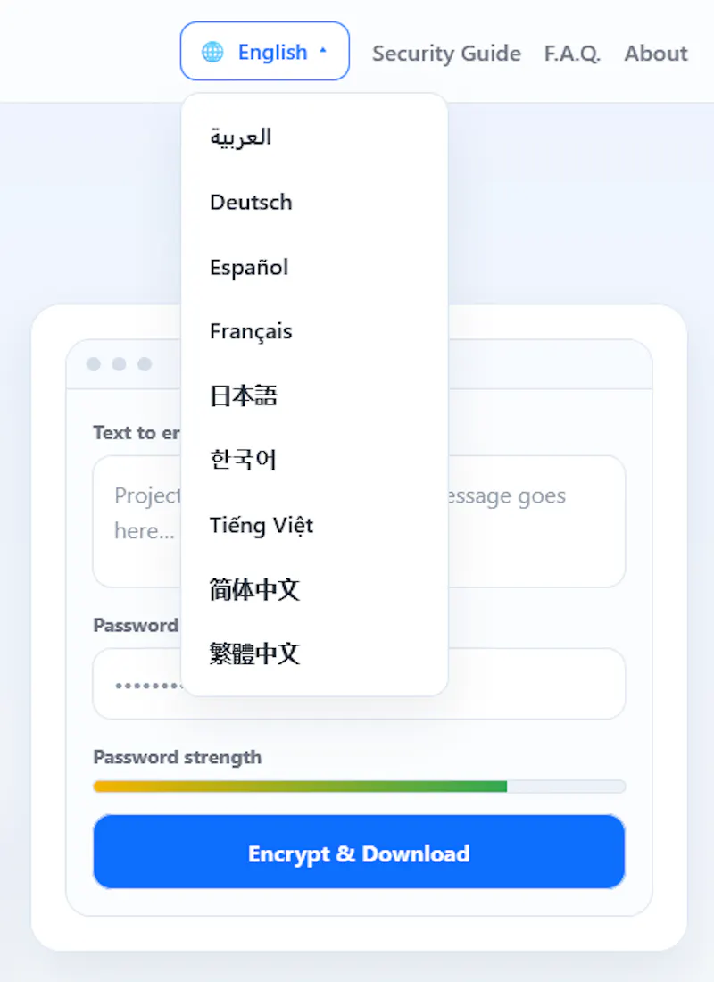 Encryption 1™ screenshot 4