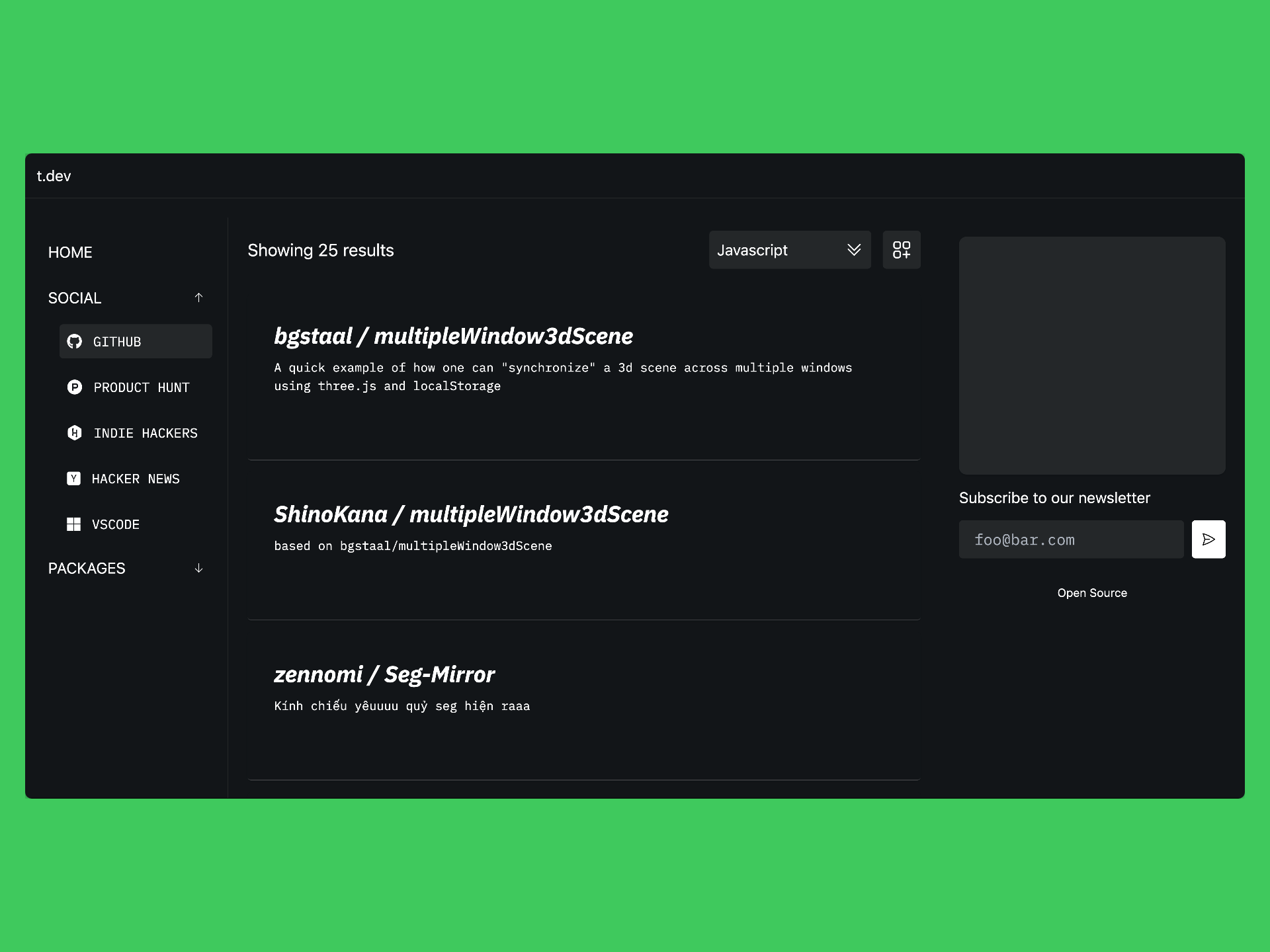trendin.dev gallery image