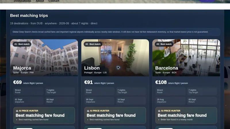 TripNestIQ Radar AI screenshot 2