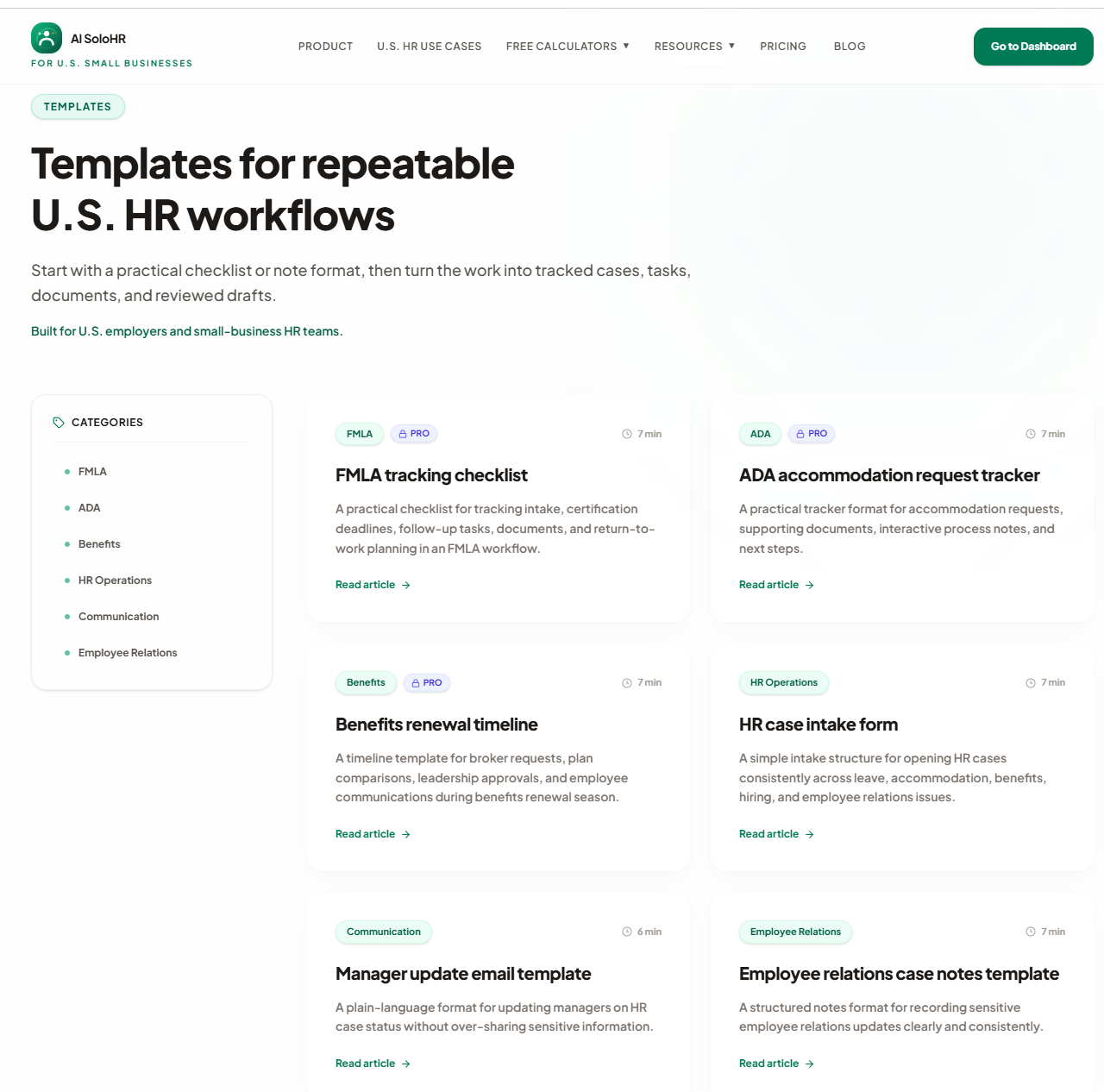 AI SoloHR gallery image
