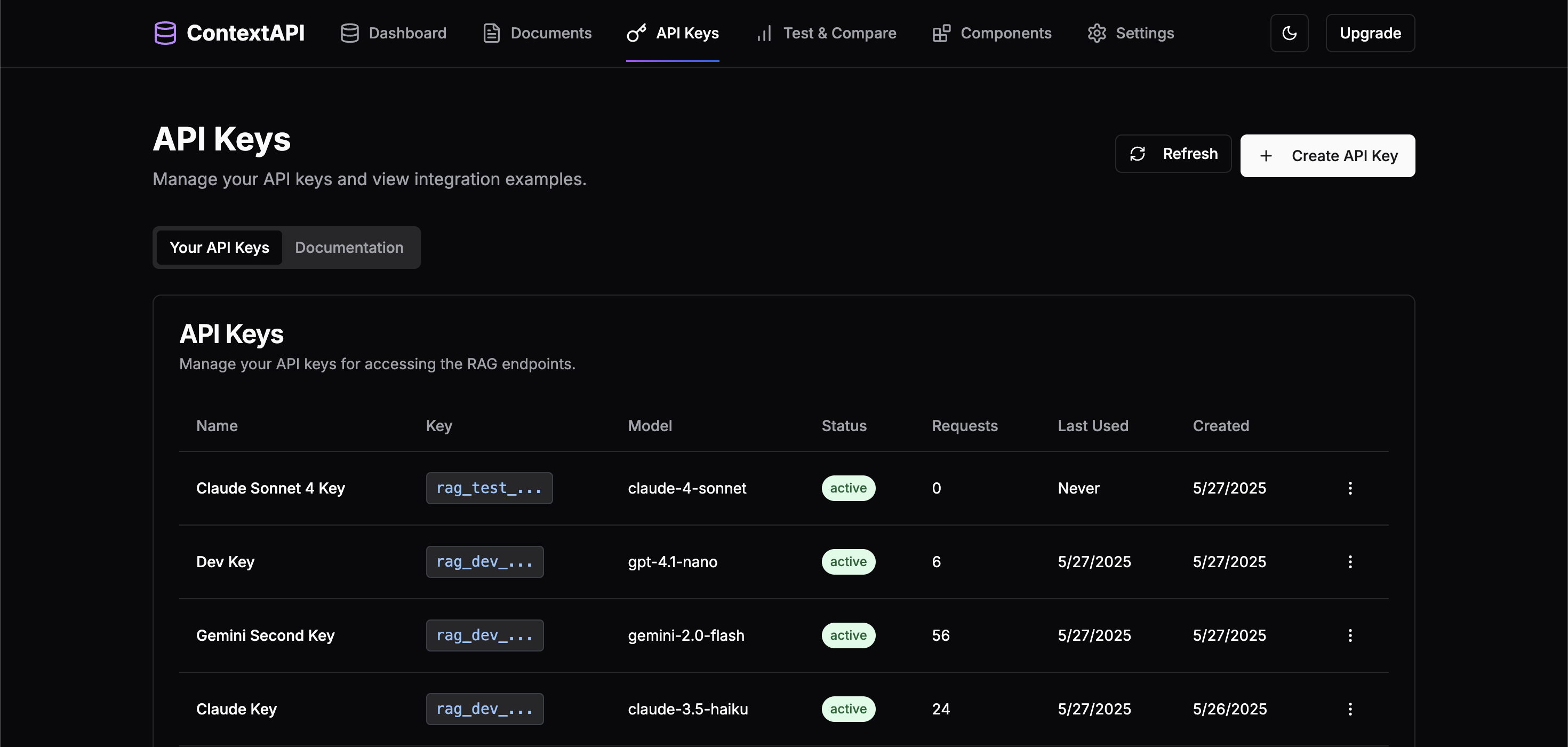 ContextAPI - AI API that knows your data gallery image