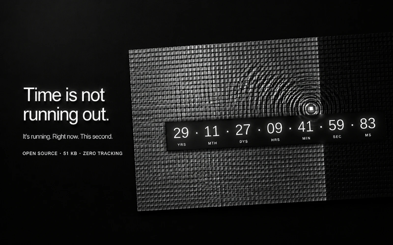 Aevum — Your life, Rendered in real time screenshot 1