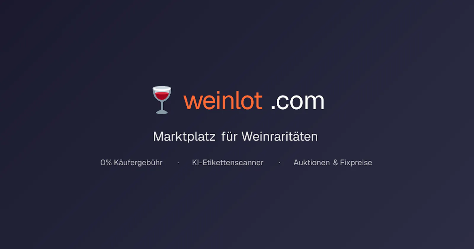 weinlot.com screenshot 1