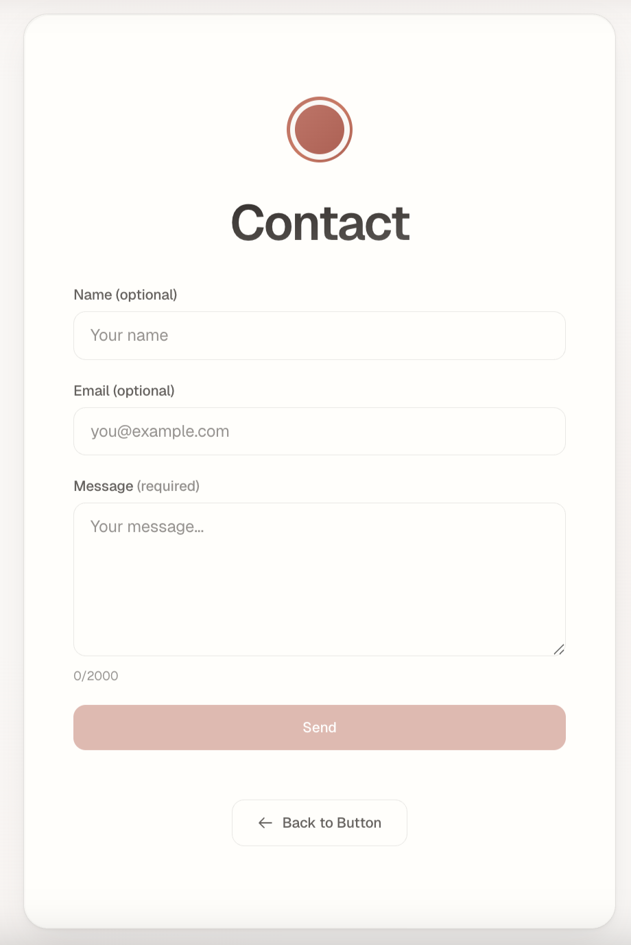 Human Should Decide Button gallery image
