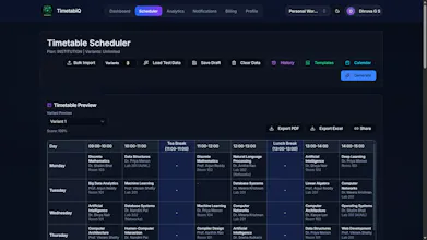 TimetabiQ gallery image
