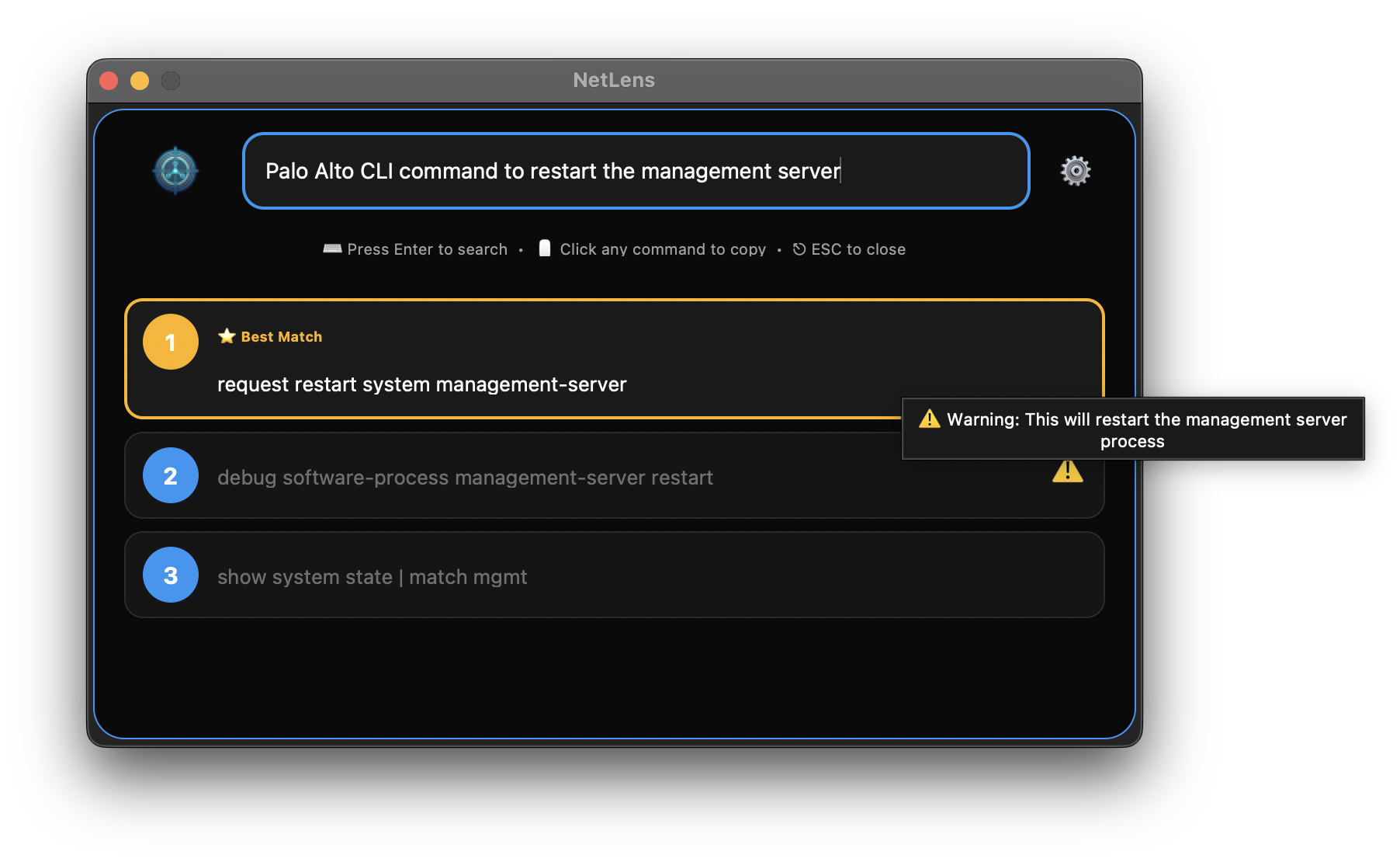 NetLens - Screenshot 2 showing product features and functionality