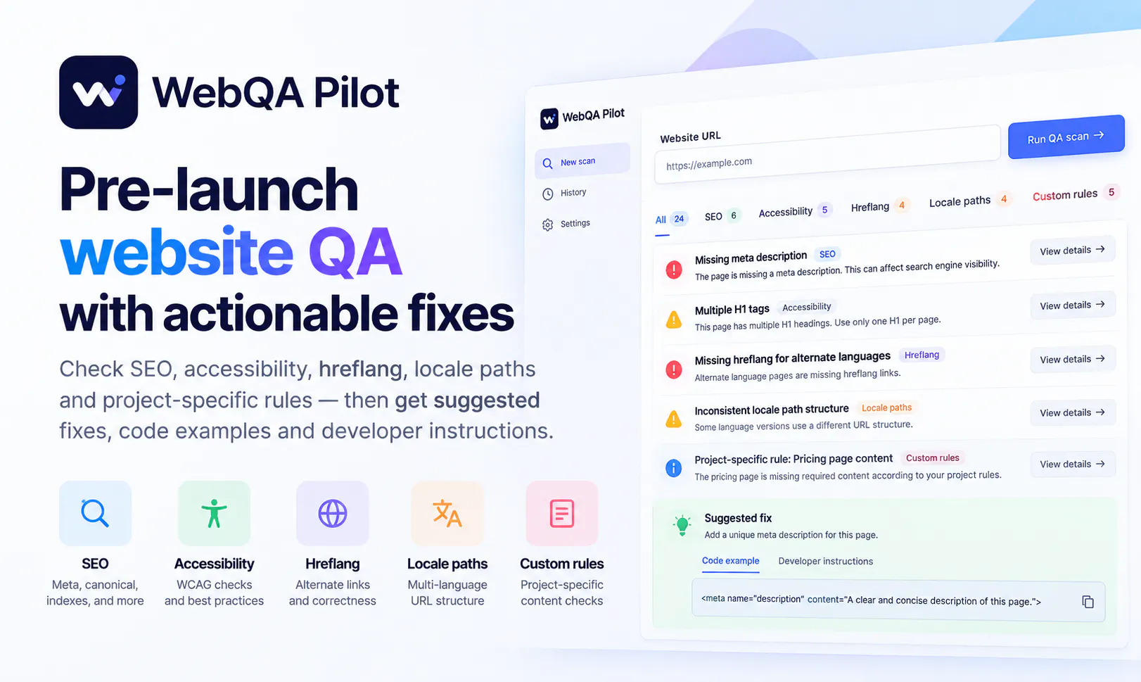 WebQA Pilot gallery image