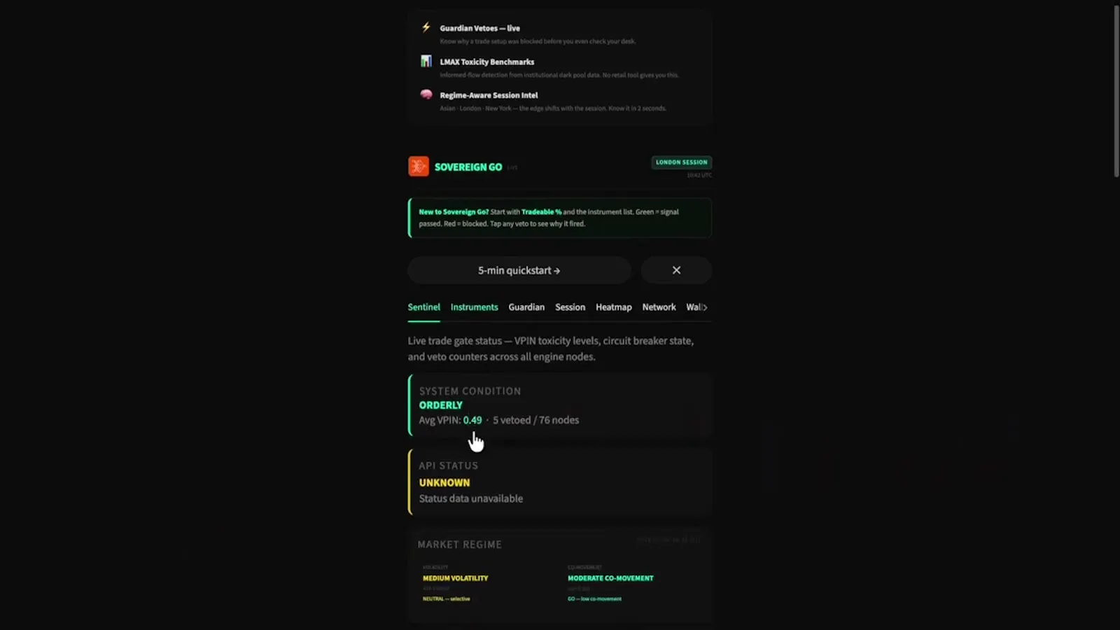 DeepAlgo Sovereign screenshot 1 (video preview)
