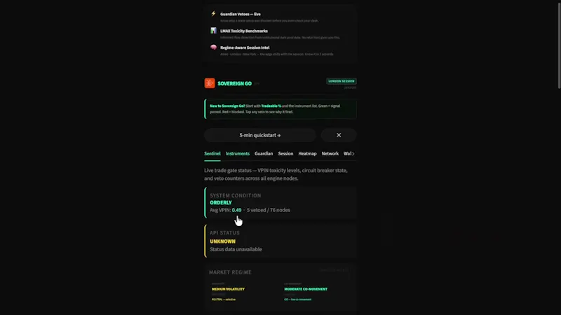 DeepAlgo Sovereign screenshot 1 (video preview)