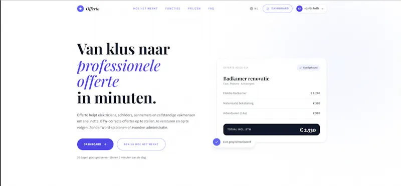 Offerto screenshot 1