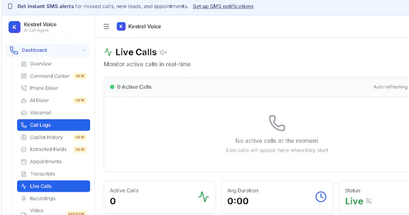 KestrelVoice screenshot 4