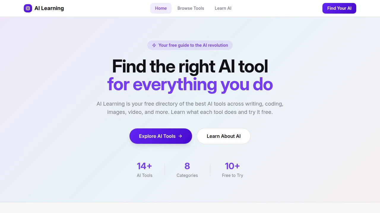 AI Learning 截图