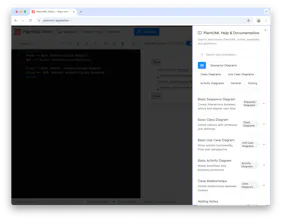 PlantUML Web Editor gallery image