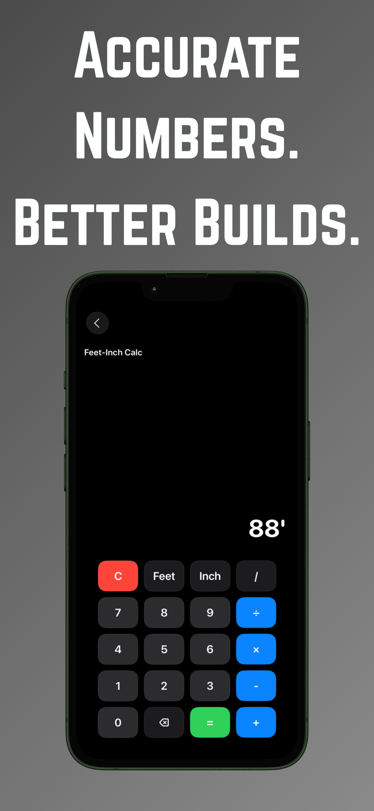 Construction Calculator For Builders - Screenshot 3 showing product features and functionality