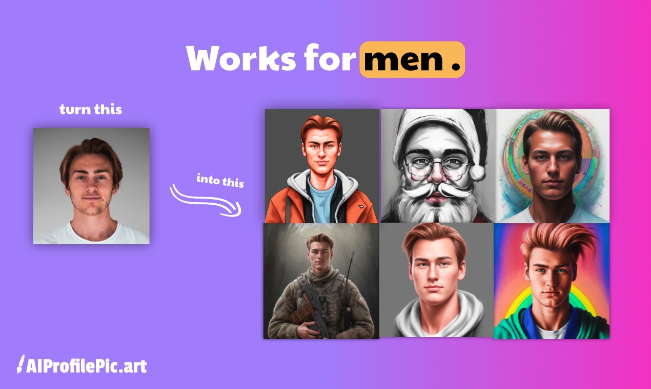 Media AIProfilePic.art - Buat gambar profil yang menakjubkan menggunakan AI 4