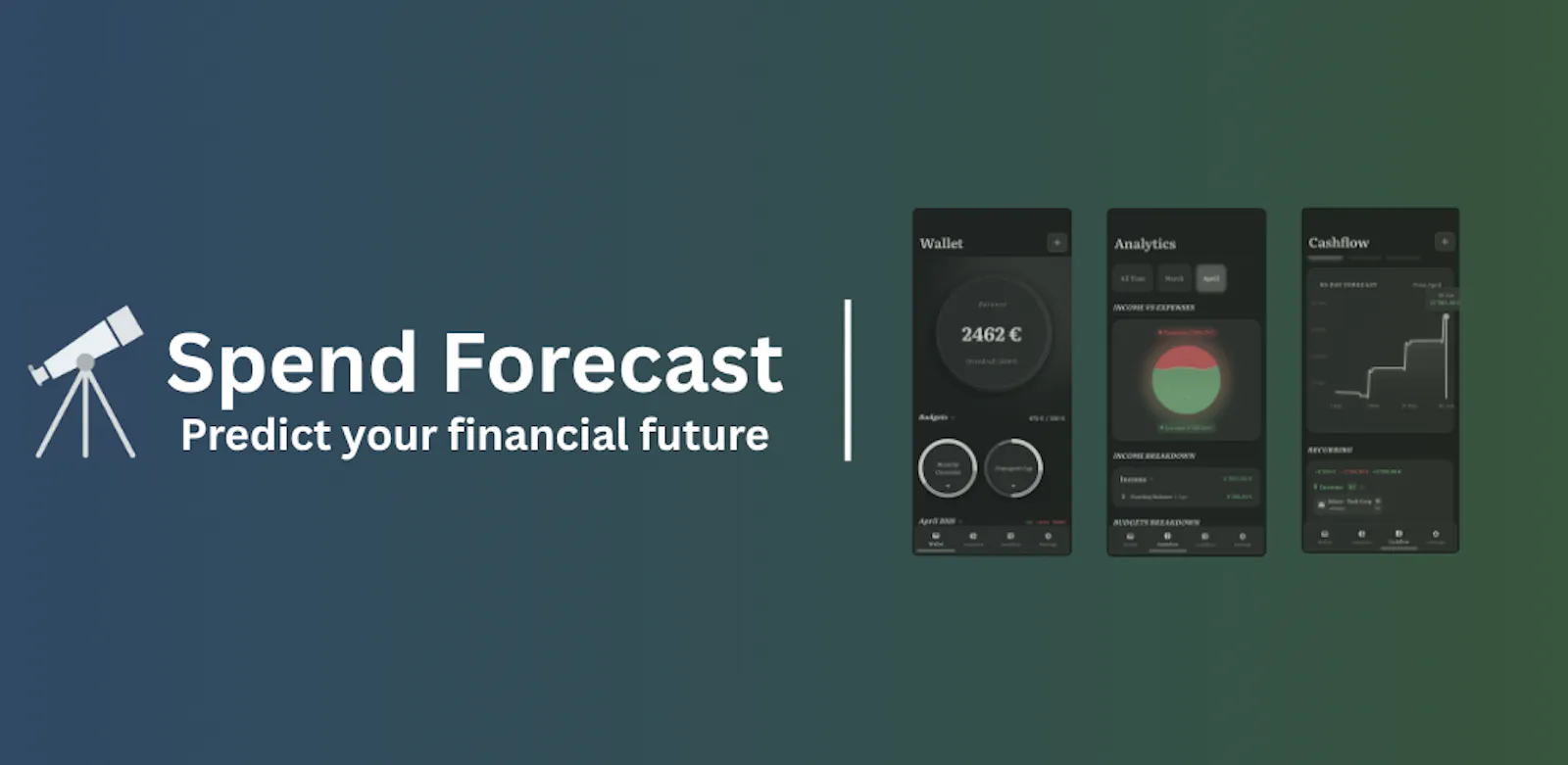 Spend Forecast screenshot 1