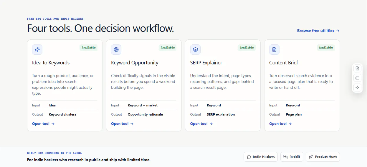 SerpStep screenshot 1