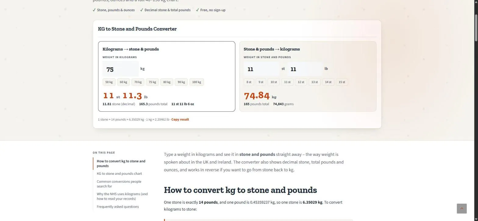Stone & Gravel Calculator gallery image
