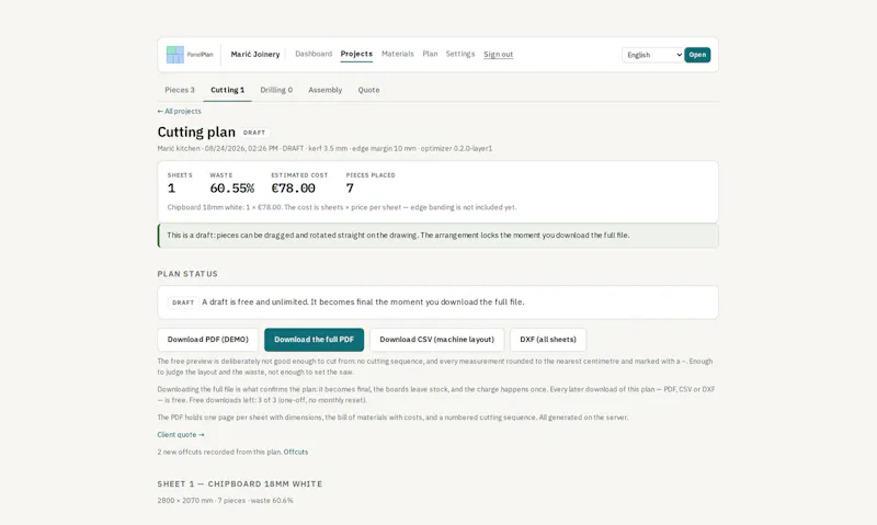 PanelPlan screenshot 6