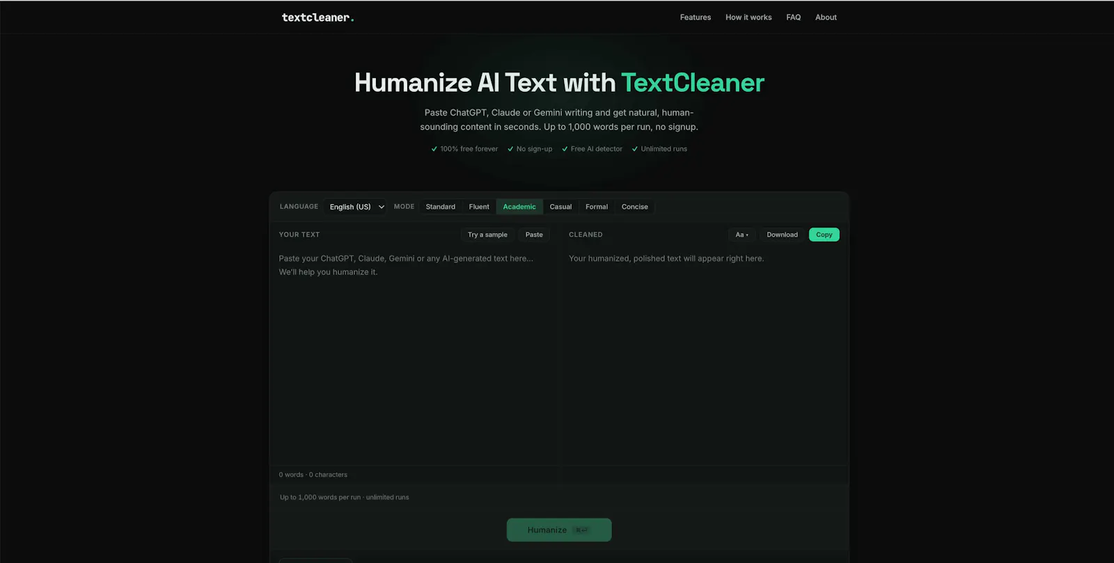 TextCleaner screenshot 1