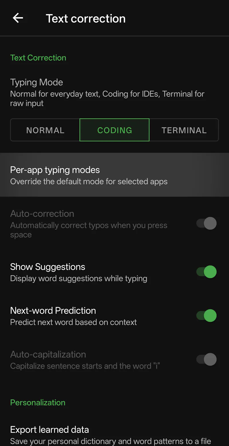 Kiiboard : Keyboard for Coding screenshot 19