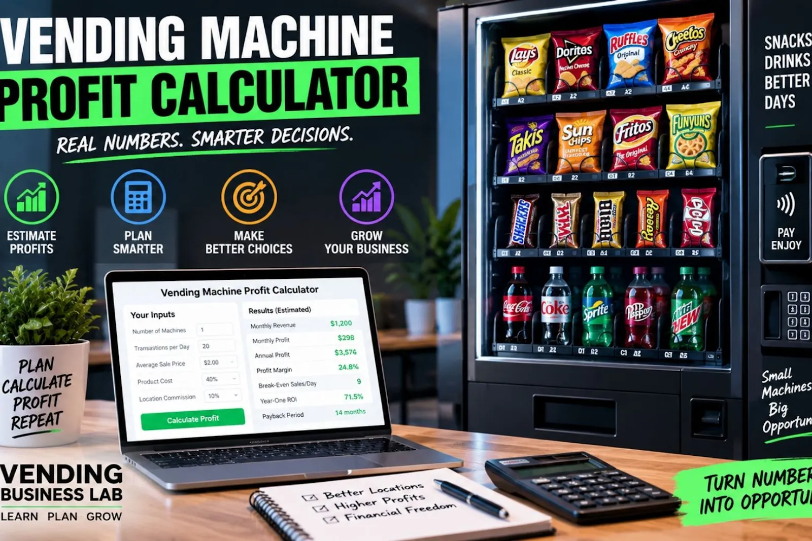 Vending Machine Profit Calculator screenshot 4