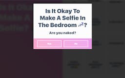 Is it okay to make a selfie? 📸 media 3