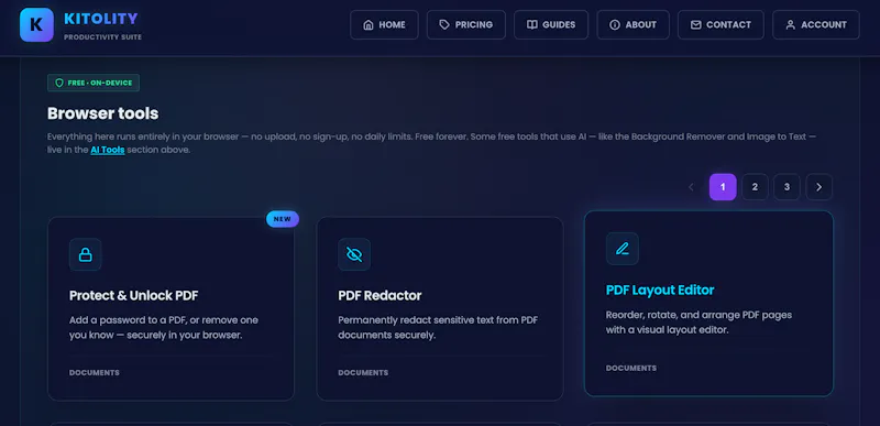 Kitolity screenshot 7