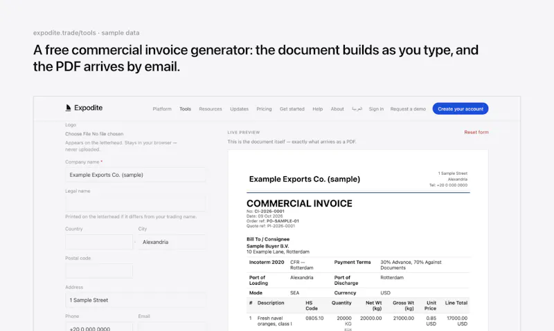 Expodite screenshot 3