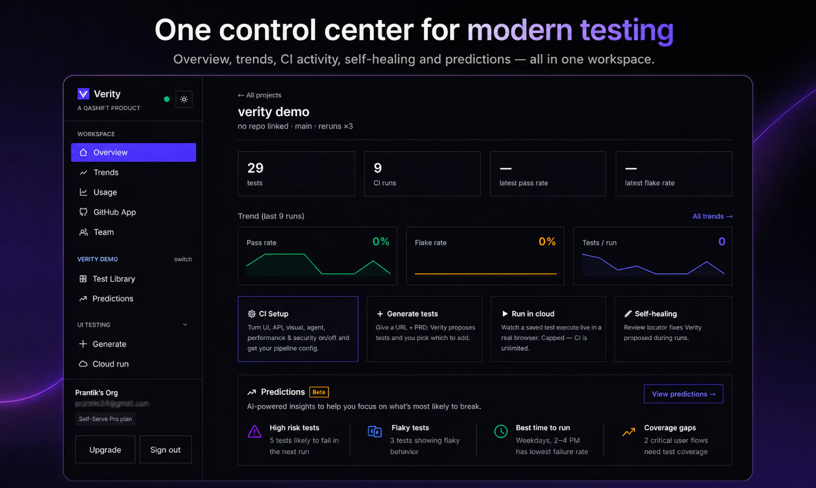 Verity screenshot 1